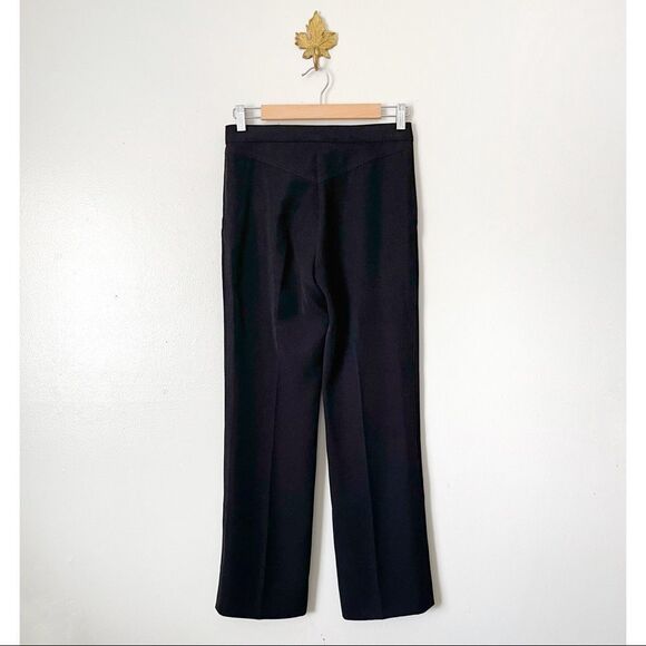 Louis Vuitton Black Trouser pants size 2 preowned - Picture 4 of 6